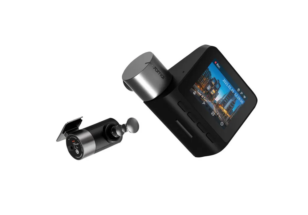 Cameră auto DVR 70mai Dash Cam Pro Plus A500S , 2592 x 1944, Negru