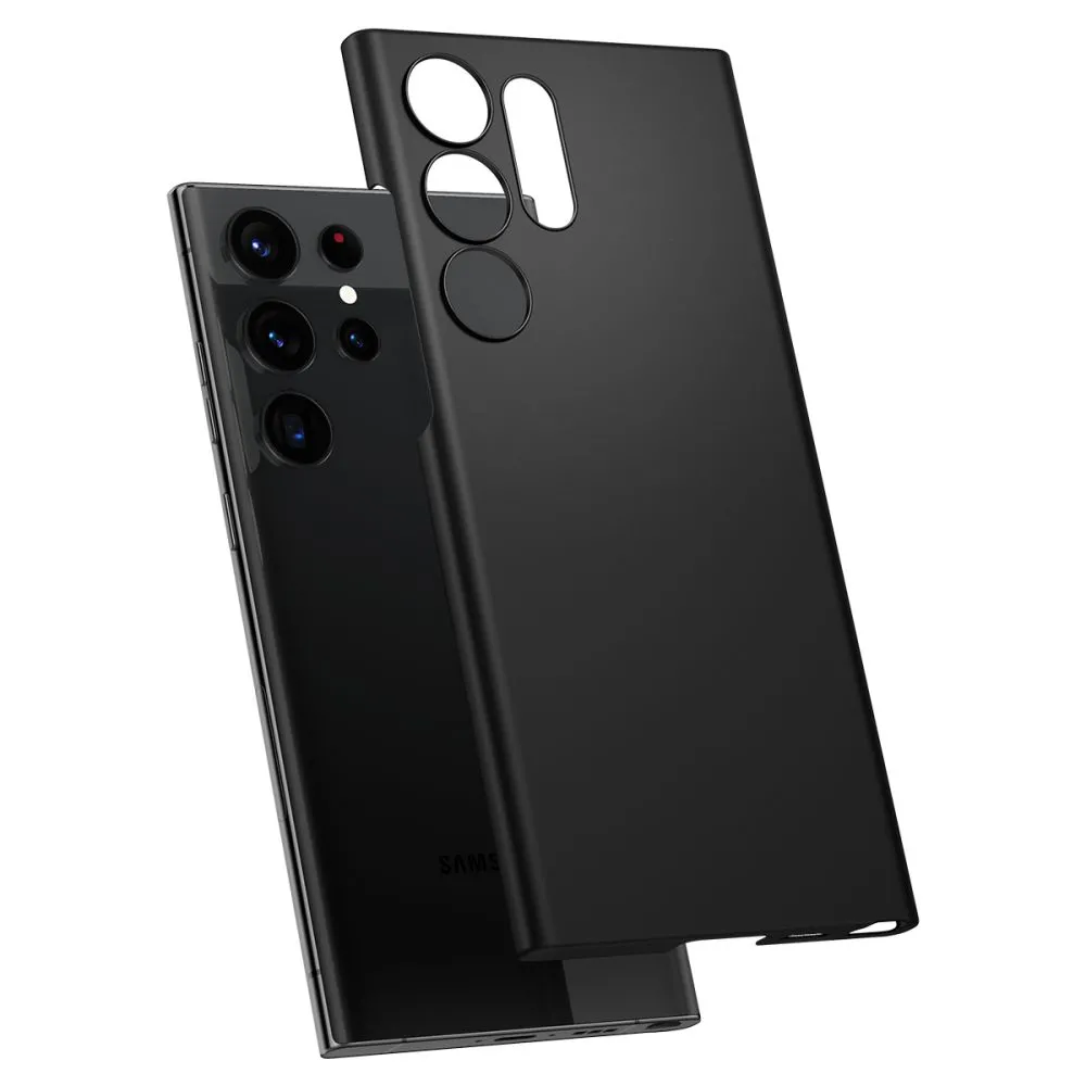 Husă Spigen Samsung S23 Ultra, Airskin, Negru