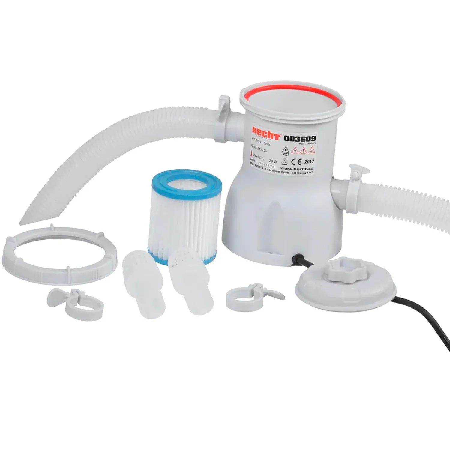 Pompa de filtrare piscine D32mm HECHT 003609