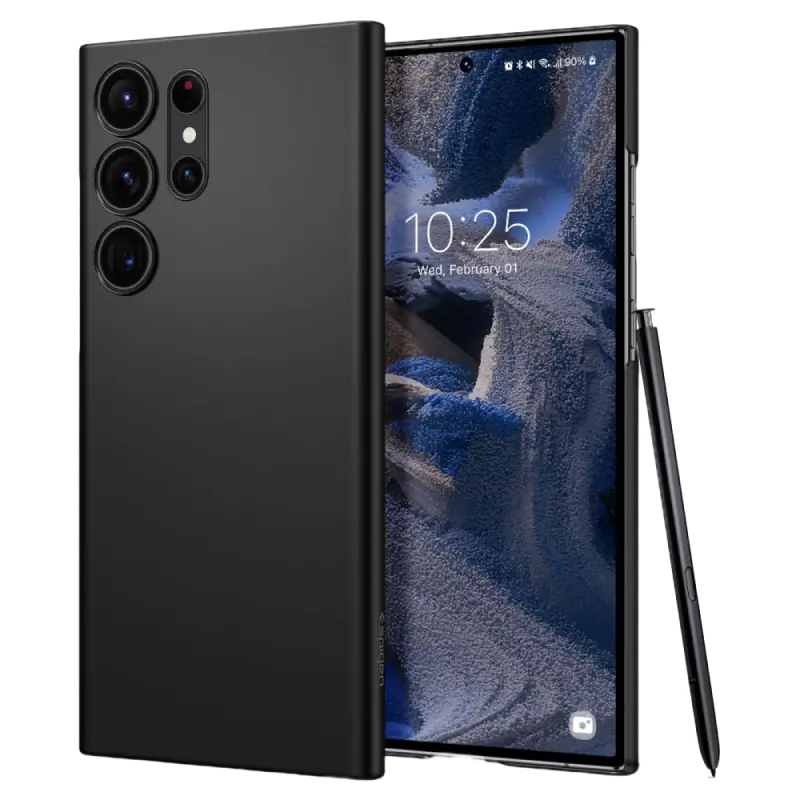 Husă Spigen Samsung S23 Ultra, Airskin, Negru
