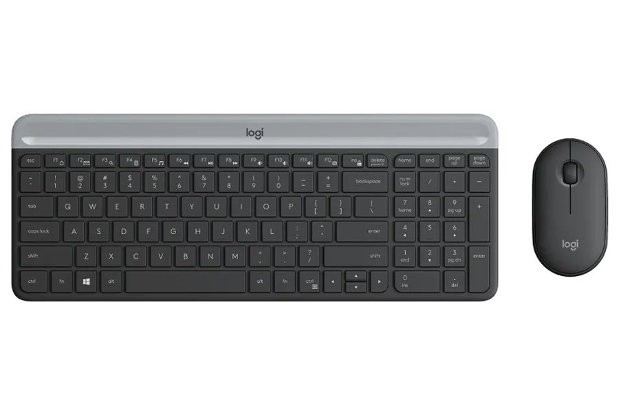 Set Tastatură + Mouse Logitech MK470, Fără fir, Negru