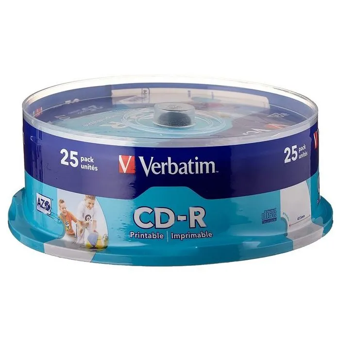 CD Verbatim VPR25 (43439), 25buc, Cake