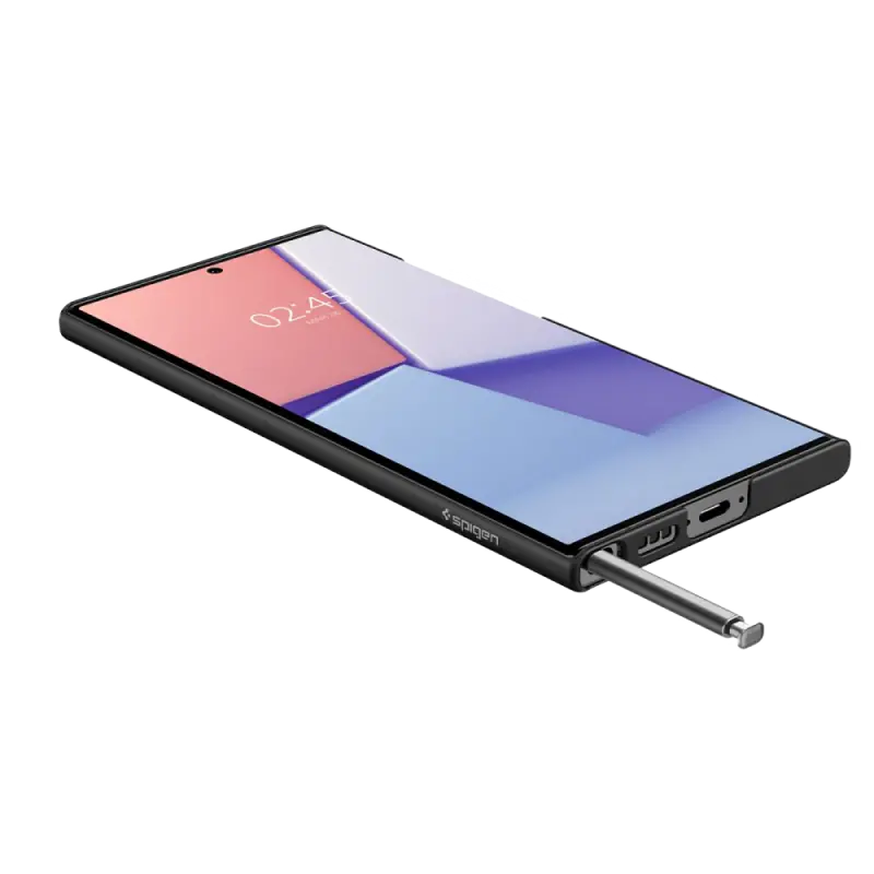 Husă Spigen Samsung S23 Ultra, Airskin, Negru