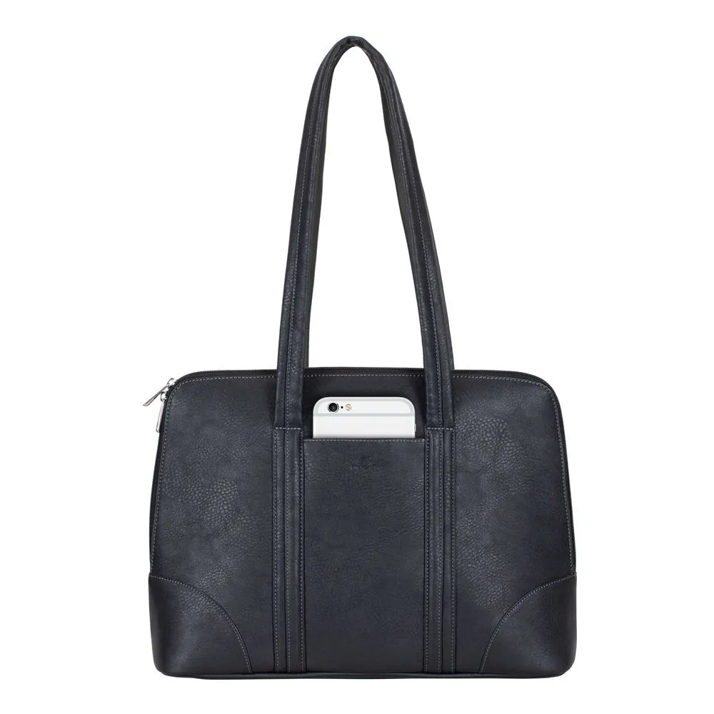 Geantă pentru Laptop RivaCase Orly, 14", Poliester, Negru