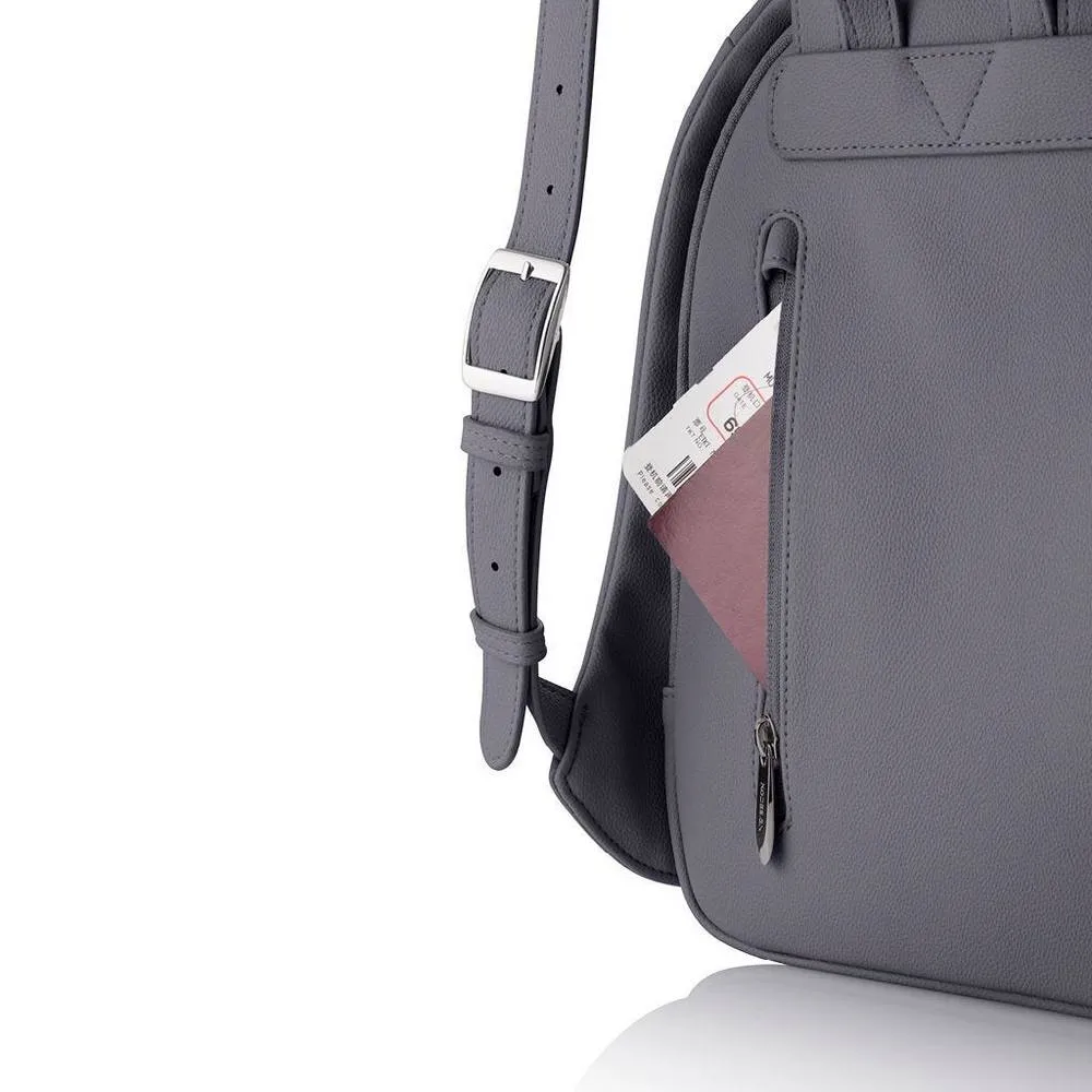 Rucsac pentru tabletă Bobby Elle Fashion, Poliester, Gri închis