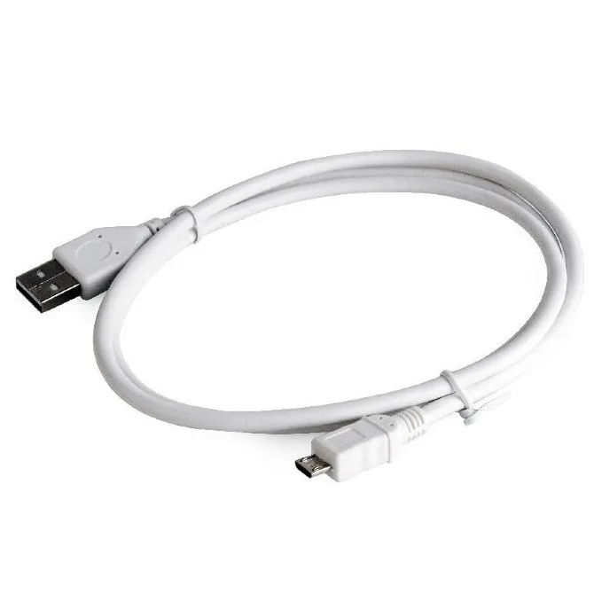 Cablu încărcare și sincronizare Cablexpert CCP-mUSB2-AMBM-W-0.5M, USB Type-A/micro-USB, 0,5m, Alb