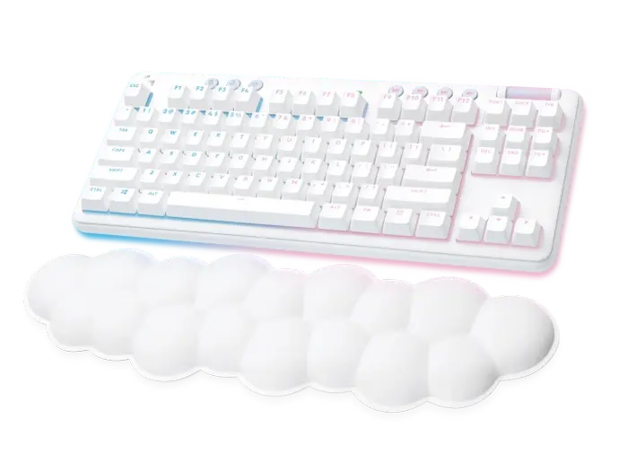 Tastatură Logitech G715, Fără fir, Alb