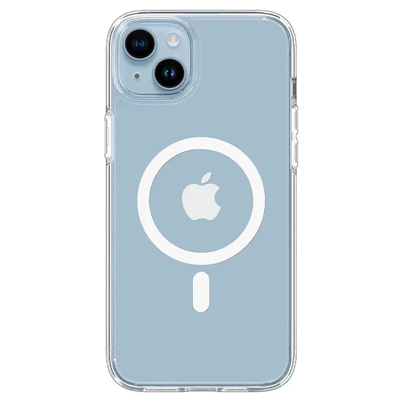 Husă Spigen iPhone 14, Ultra Hybrid Mag Magsafe, Alb