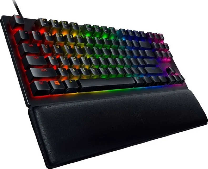 Tastatură RAZER Huntsman V2, Cu fir, Negru