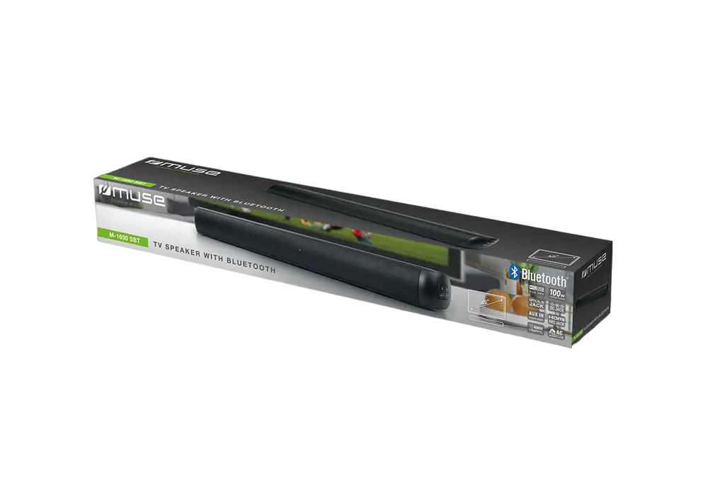 Soundbar MUSE M-1650 SBT, Negru