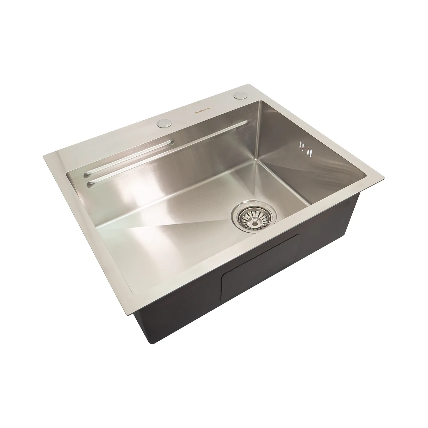 Chiuveta handmade SanDonna HD6050 (Crom Satin)