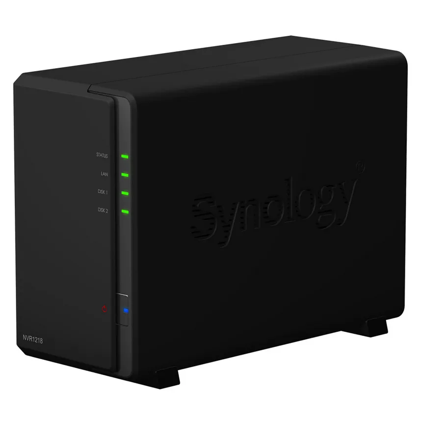 Stocare atașată la rețea SYNOLOGY NVR1218, Negru