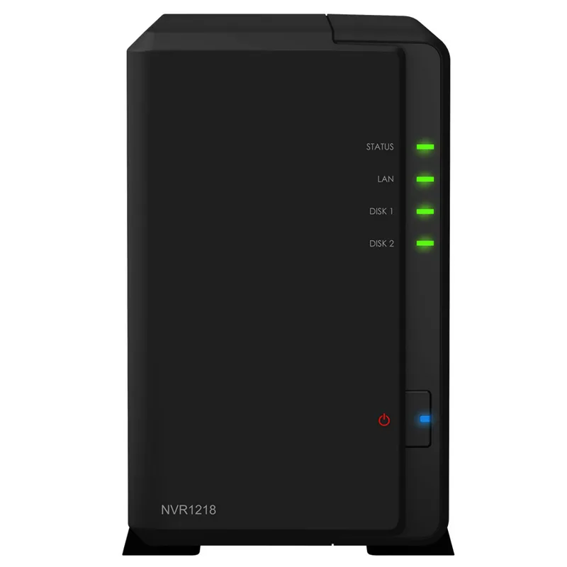 Stocare atașată la rețea SYNOLOGY NVR1218, Negru