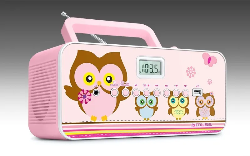 Radio portabil MUSE M-29 KP, Roz