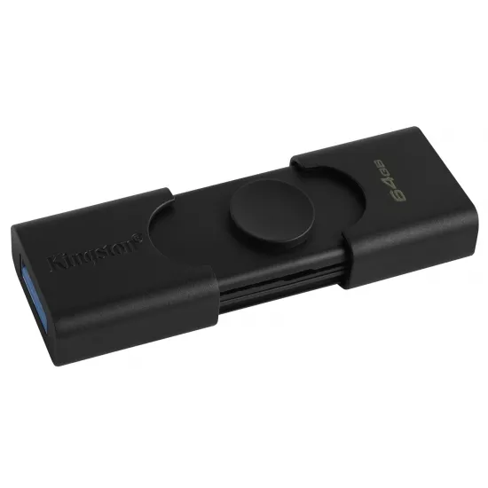 Memorie USB Kingston DataTraveler Duo, 64GB, Negru