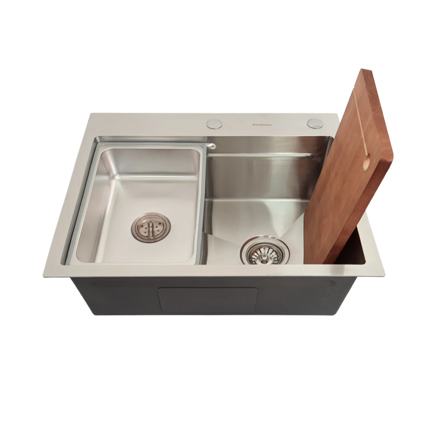 Chiuveta handmade SanDonna HD6050 (Crom Satin)