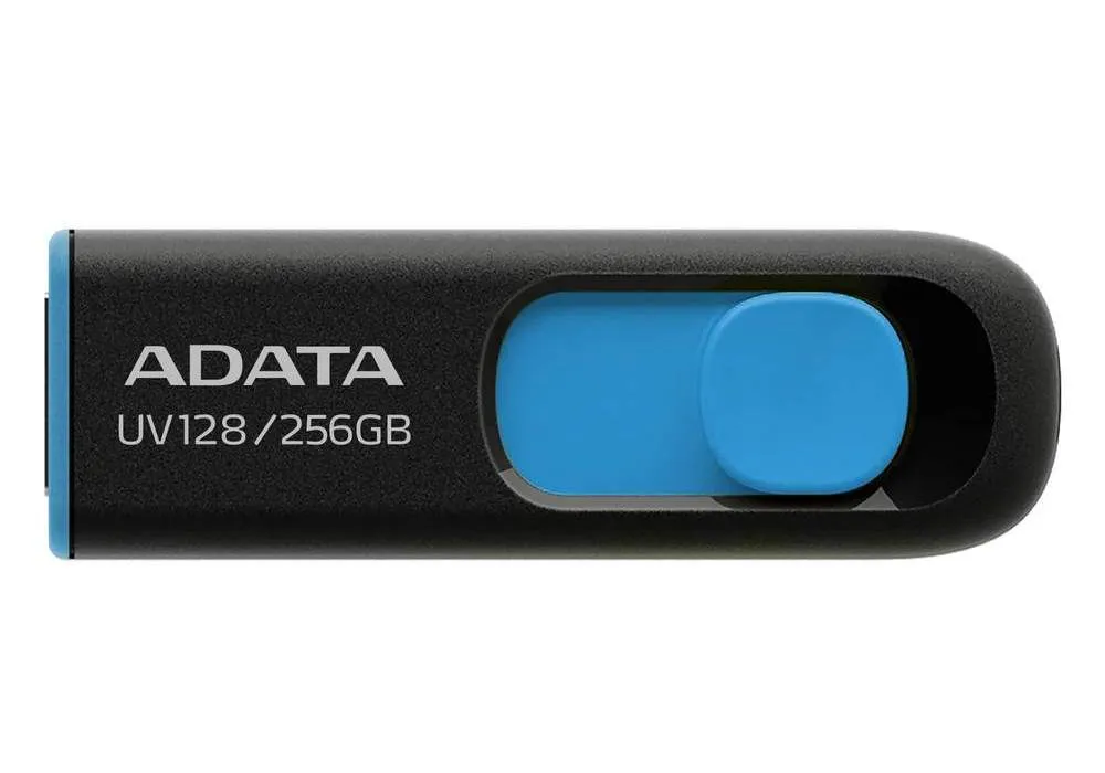 Memorie USB ADATA UV128, 128GB, Negru/Albastru