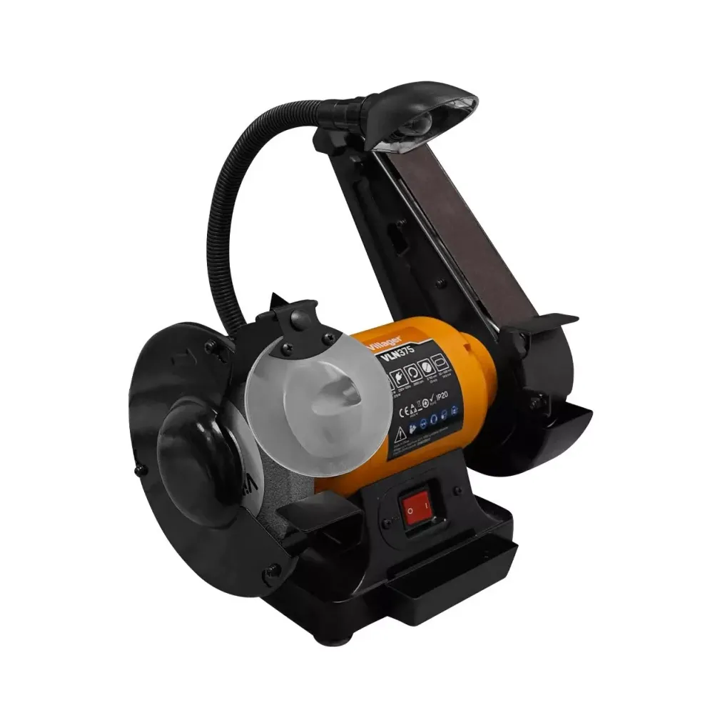 Polizor de banc cu banda Villager VLN 375 W