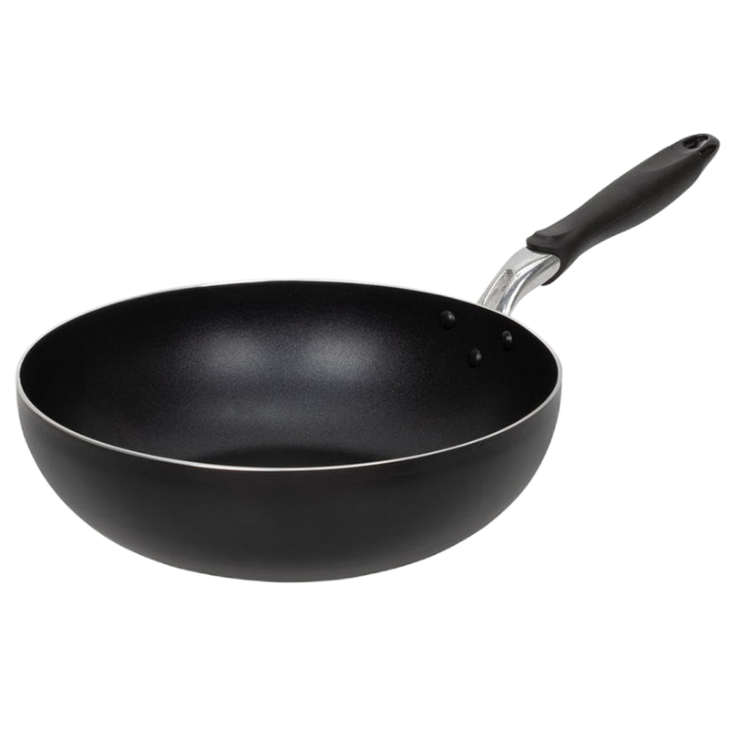Tigaie RESTO 93603, 30cm, Negru