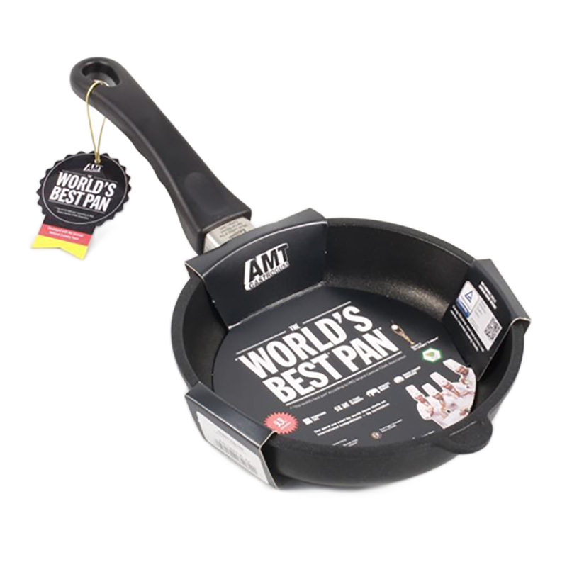 Tigaie AMT Gastroguss AMTI-520-E, 1L, 20cm, Negru