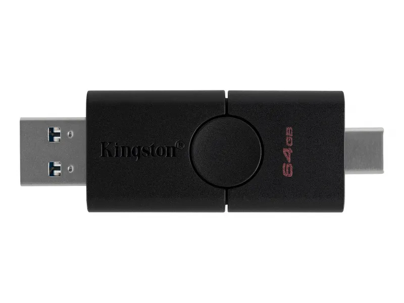 Memorie USB Kingston DataTraveler Duo, 64GB, Negru