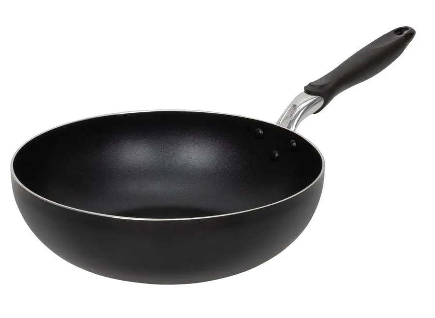 Tigaie RESTO 93603, 30cm, Negru