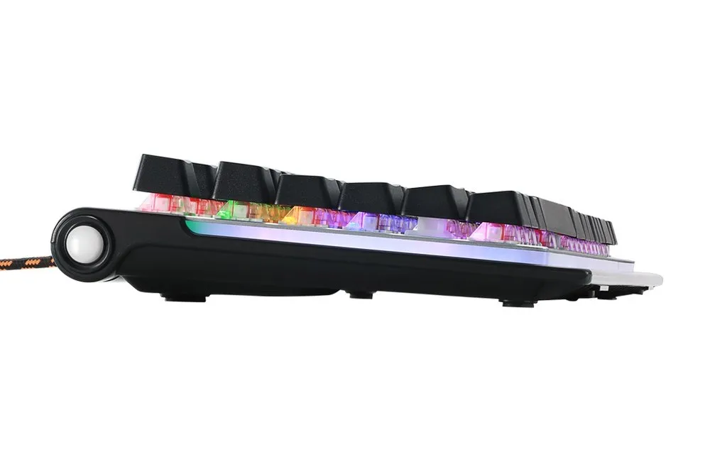 Tastatură Canyon Interceptor, Cu fir, Negru/Argintiu