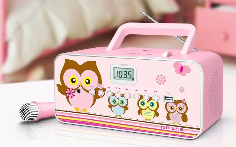 Radio portabil MUSE M-29 KP, Roz