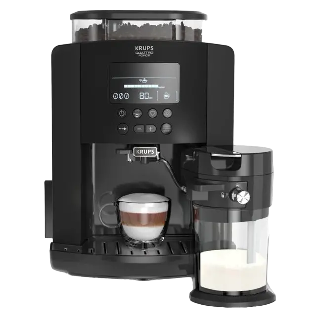 Espressor automat Krups EA819N10, Negru