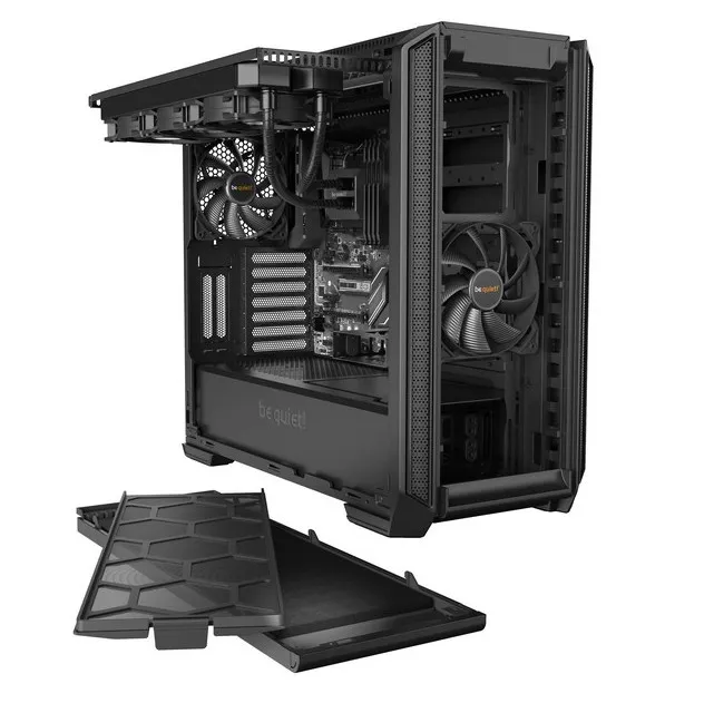 Carcasă PC be quiet! Silent Base 601, Midi-Tower, ATX PS2 , Negru