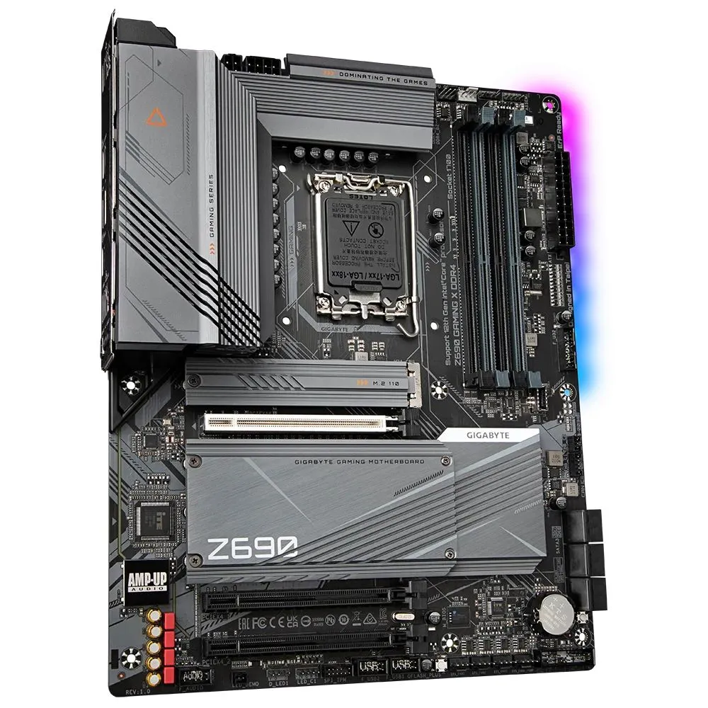 Placă de bază Gigabyte Z690 GAMING X DDR4, LGA1700, Intel Z690, ATX