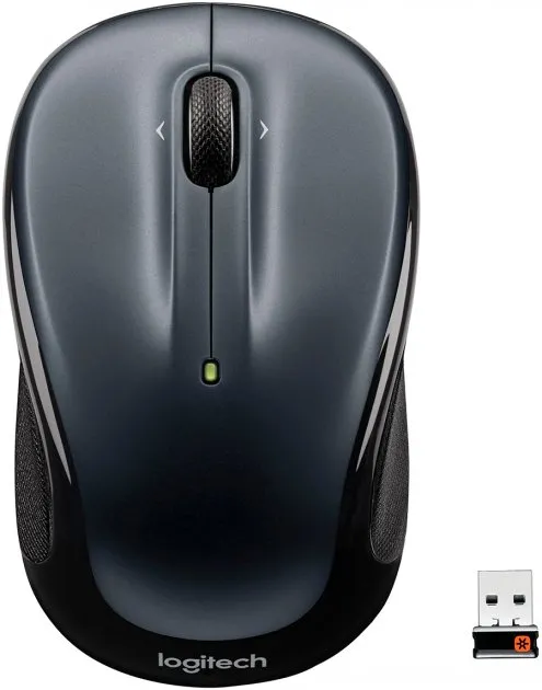 Mouse Wireless Logitech M325S, Argintiu închis