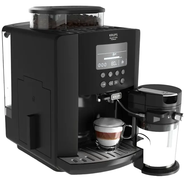 Espressor automat Krups EA819N10, Negru