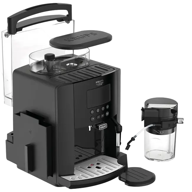 Espressor automat Krups EA819N10, Negru