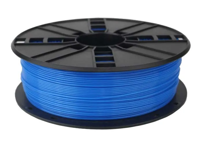 Filament pentru imprimantă 3D Gembird 3DP-PLA1.75-01-FB, PLA, Albastru Fluorescent, 1.75 mm, 1kg