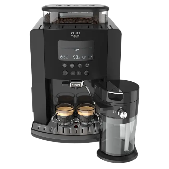 Espressor automat Krups EA819N10, Negru
