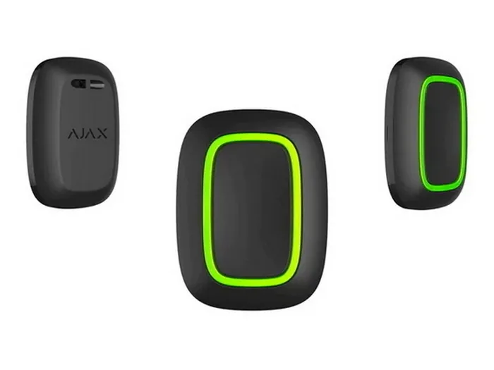 Buton de urgență Ajax Button, Negru