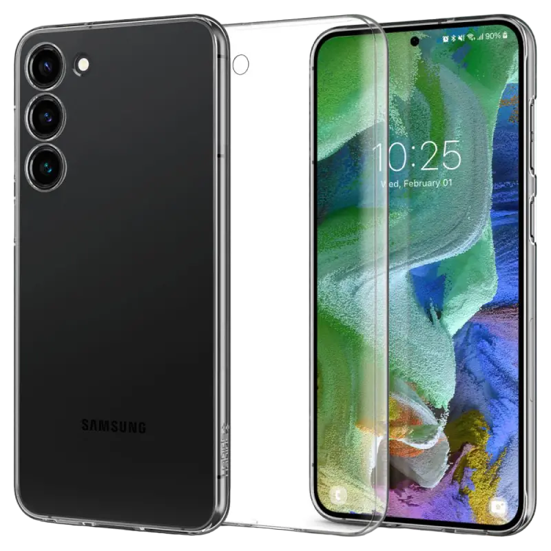 Husă Spigen Samsung S23+, Airskin, Crystal Clear