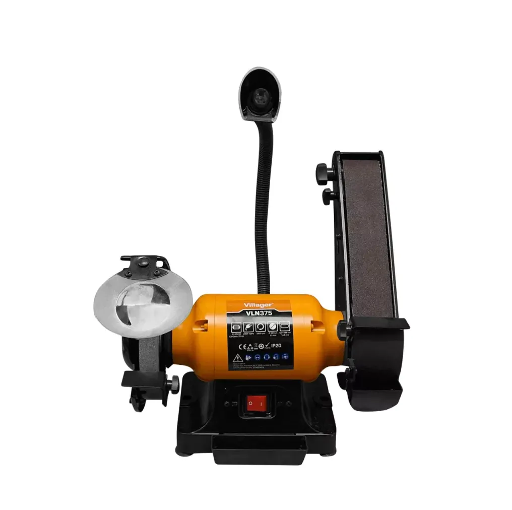 Polizor de banc cu banda Villager VLN 375 W