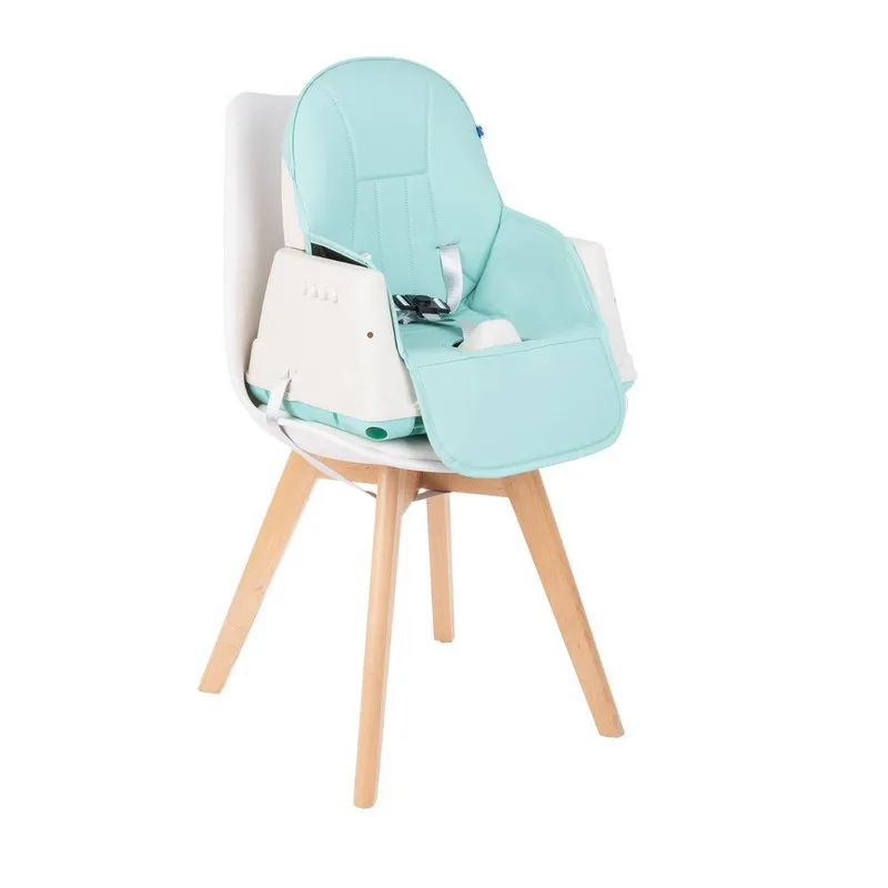 Scaun de hrănire Kikka Boo Creamy, Albastru deschis