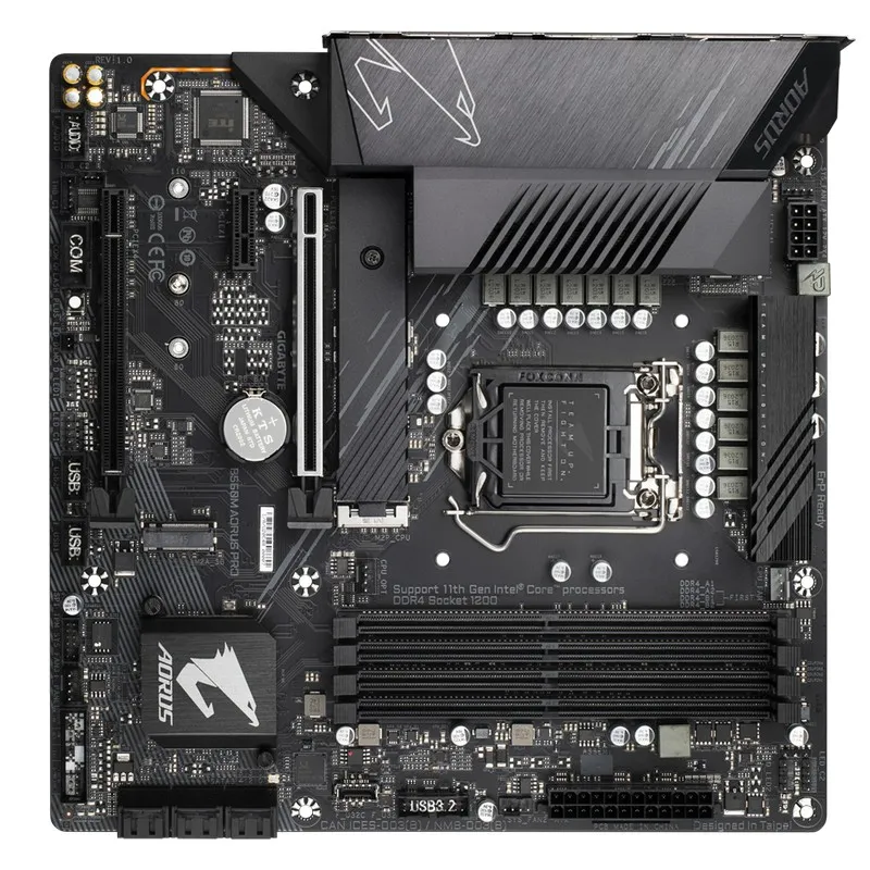 Placă de bază Gigabyte B560M AORUS PRO, LGA1200, Intel B560, Micro-ATX