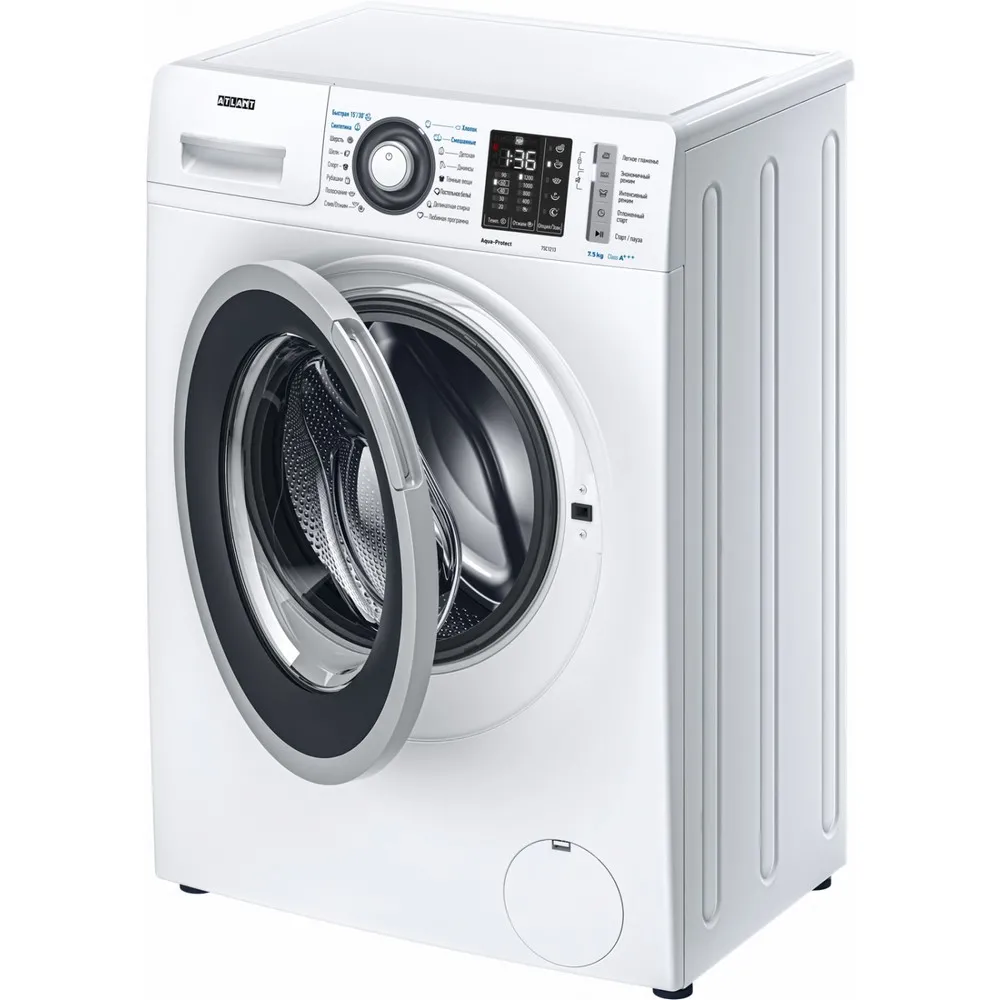 Mașină de spălat Atlant СМА-75C1213-01, 7,5kg, Alb