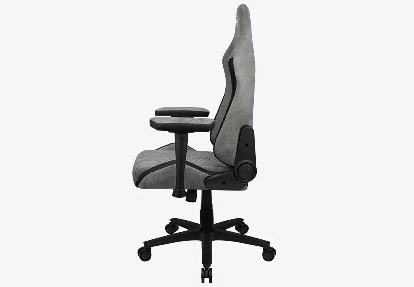 Gaming Chair AeroCool Crown AeroSuede Stone Grey, User max load up to 150kg / height 170-190cm