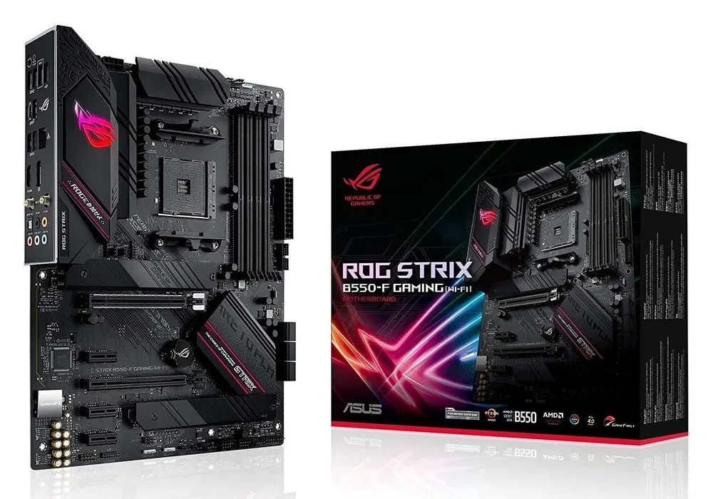 Placă de bază ASUS ROG STRIX B550-F GAMING (WIFI), AM4, AMD B550, ATX