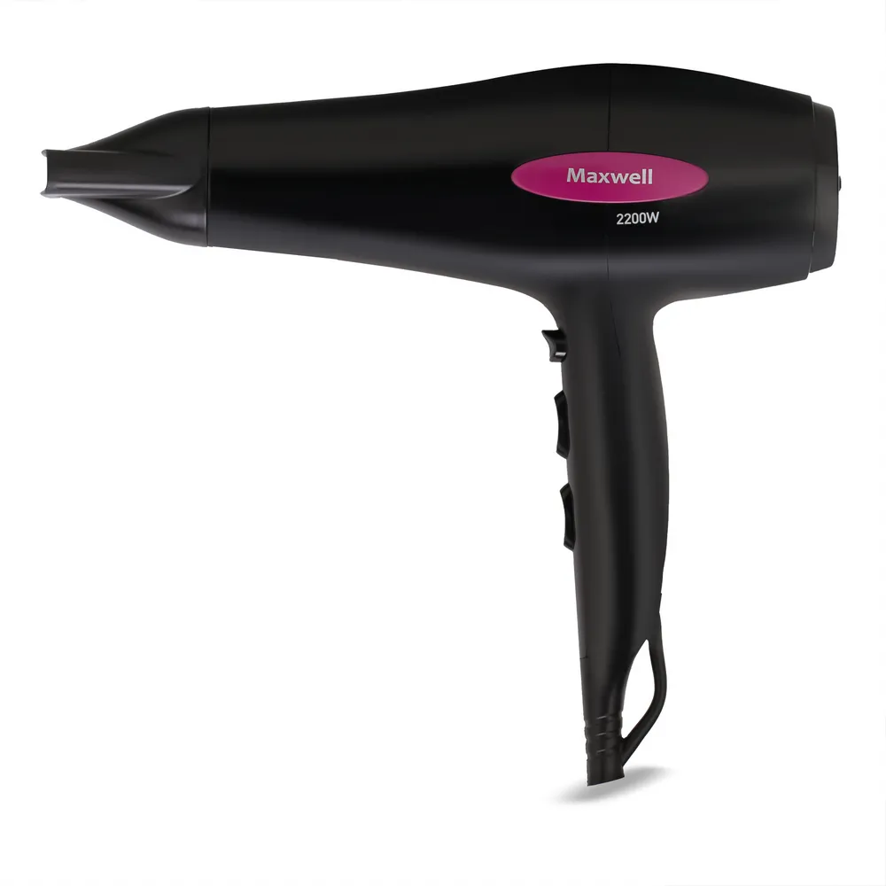 Uscător de păr Maxwell MW-2024, 2200 W, Negru