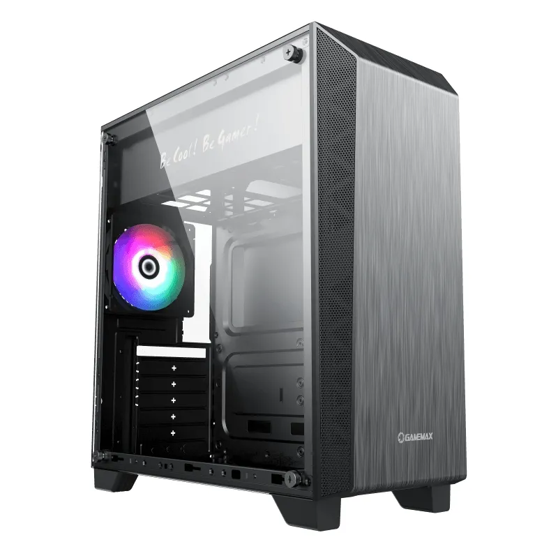 Carcasă PC Gamemax Nova N5, Midi-Tower, ATX, Negru