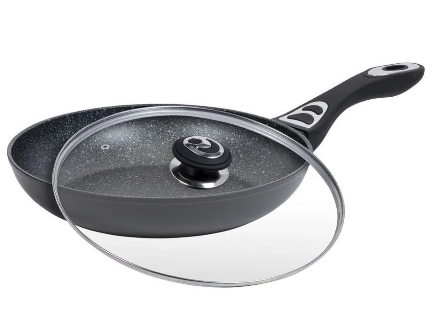 Tigaie RESTO 93153, 26cm, Negru