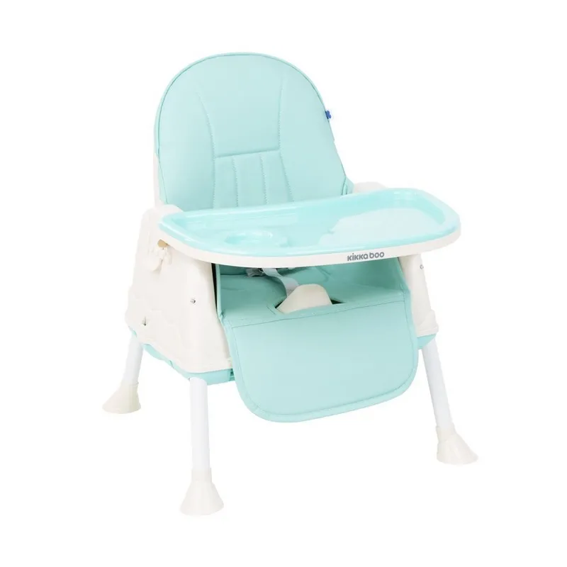 Scaun de hrănire Kikka Boo Creamy, Albastru deschis