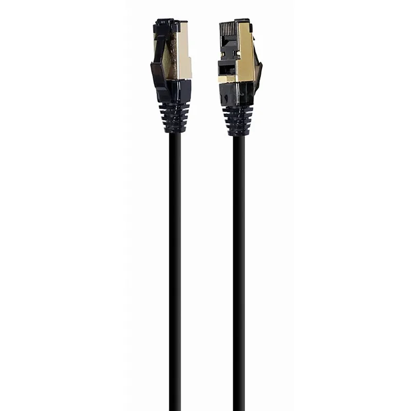 Patch cord Cablexpert PP8-LSZHCU-BK-1M, Cat8 S/FTP, 1m, Negru