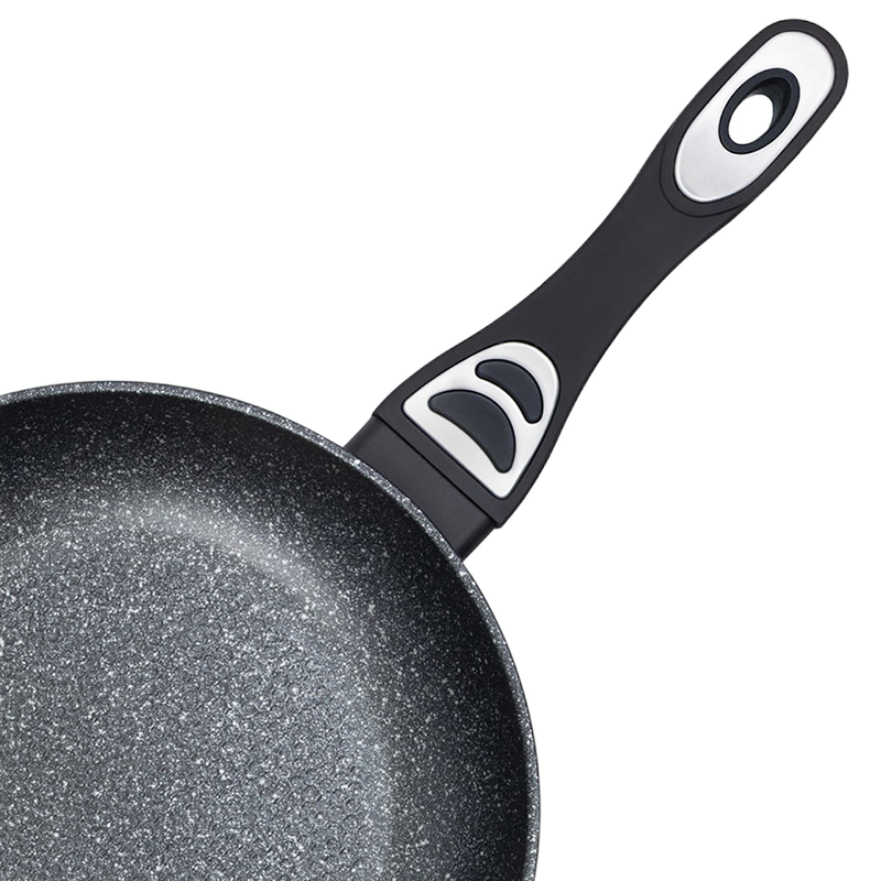 Tigaie RESTO 93153, 26cm, Negru